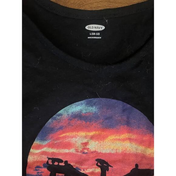 Old Navy Boys Surfer Tank Top - Size Large (10-12) - Cotton Blend - Picture 3 of 3